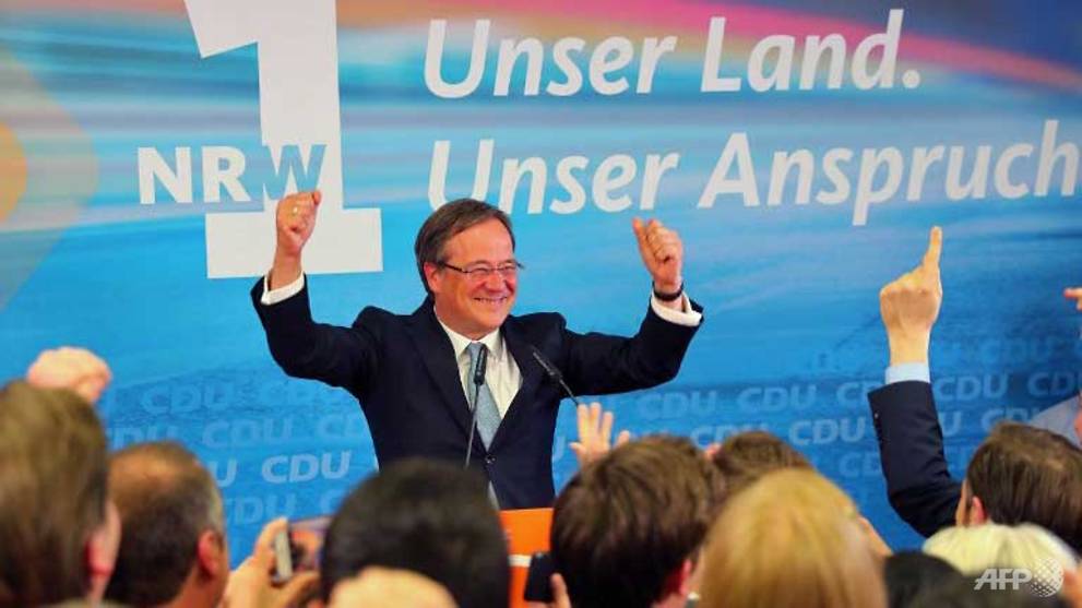 Đảng của bà Merkel giành chiến thắng then chốt trong cuộc bầu cử bang