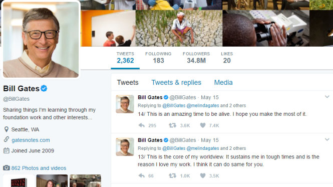 Lời khuyên của Bill Gates cho sinh viên muốn thay đổi thế giới