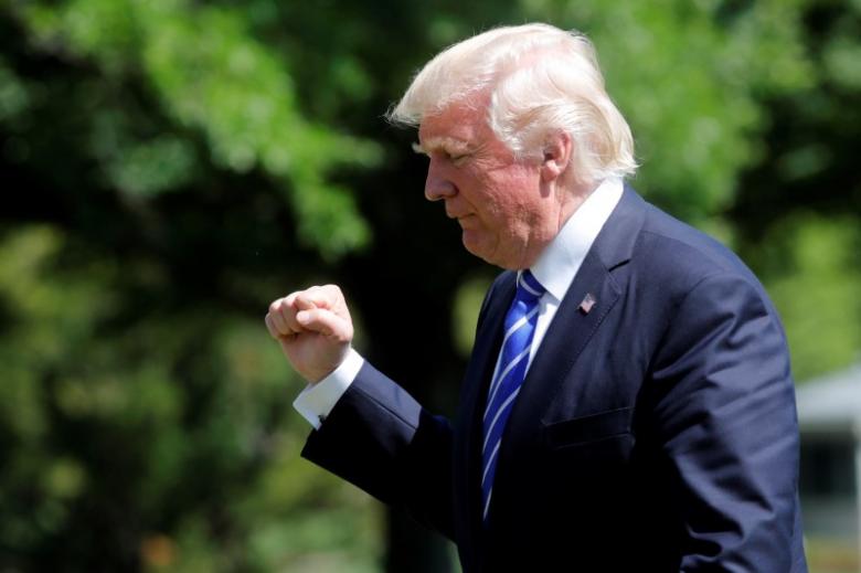 Yonhap Ông Trump sẵn sàng sử dụng vũ lực đối với khủng hoảng Triều Tiên