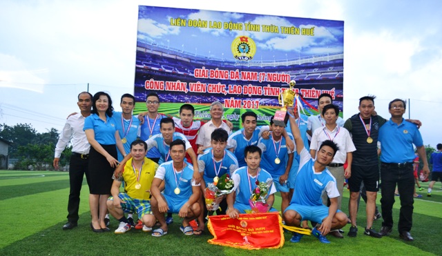 Công đoàn Khu Kinh tế, công nghiệp tỉnh đăng quang ngôi vô địch