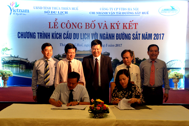 Du lịch Huế đẩy mạnh kết nối vận chuyển khách bằng đường sắt