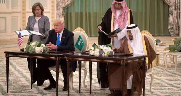 Mỹ - Saudi Arabia ký kết nhiều giao dịch hàng trăm tỷ USD