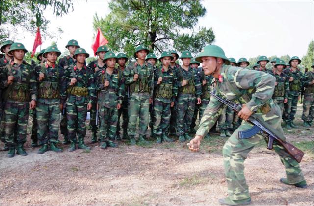 Trung đội trưởng được đồng đội mến