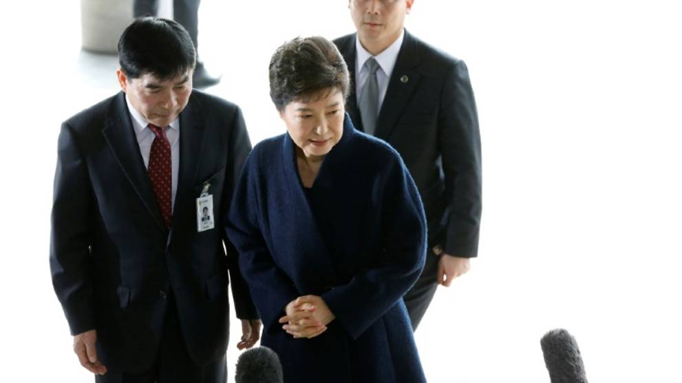 Cựu Tổng thống Park Geun-Hye bắt đầu hầu toà