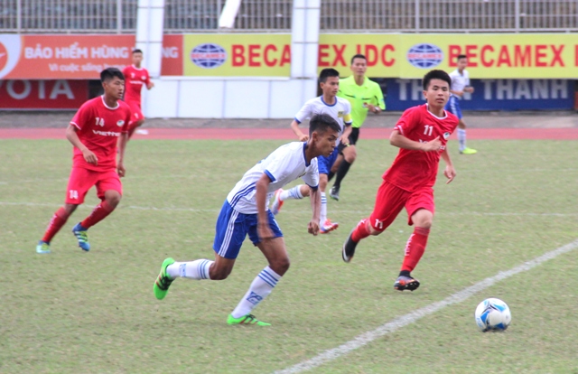 Khởi tranh vòng loại Bảng A giải bóng đá vô địch U17 Quốc gia