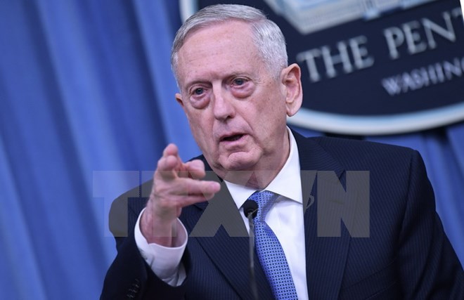 Bộ trưởng Mattis Mỹ cam kết chống chủ nghĩa khủng bố