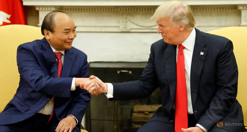 Thủ tướng Nguyễn Xuân Phúc hội đàm với Tổng thống Donald Trump
