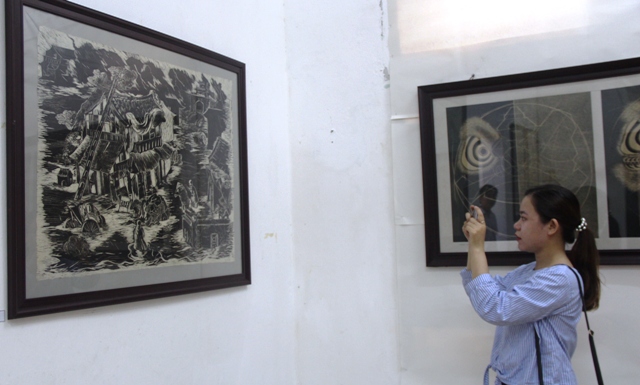 Triển lãm tranh sinh viên đồ họa