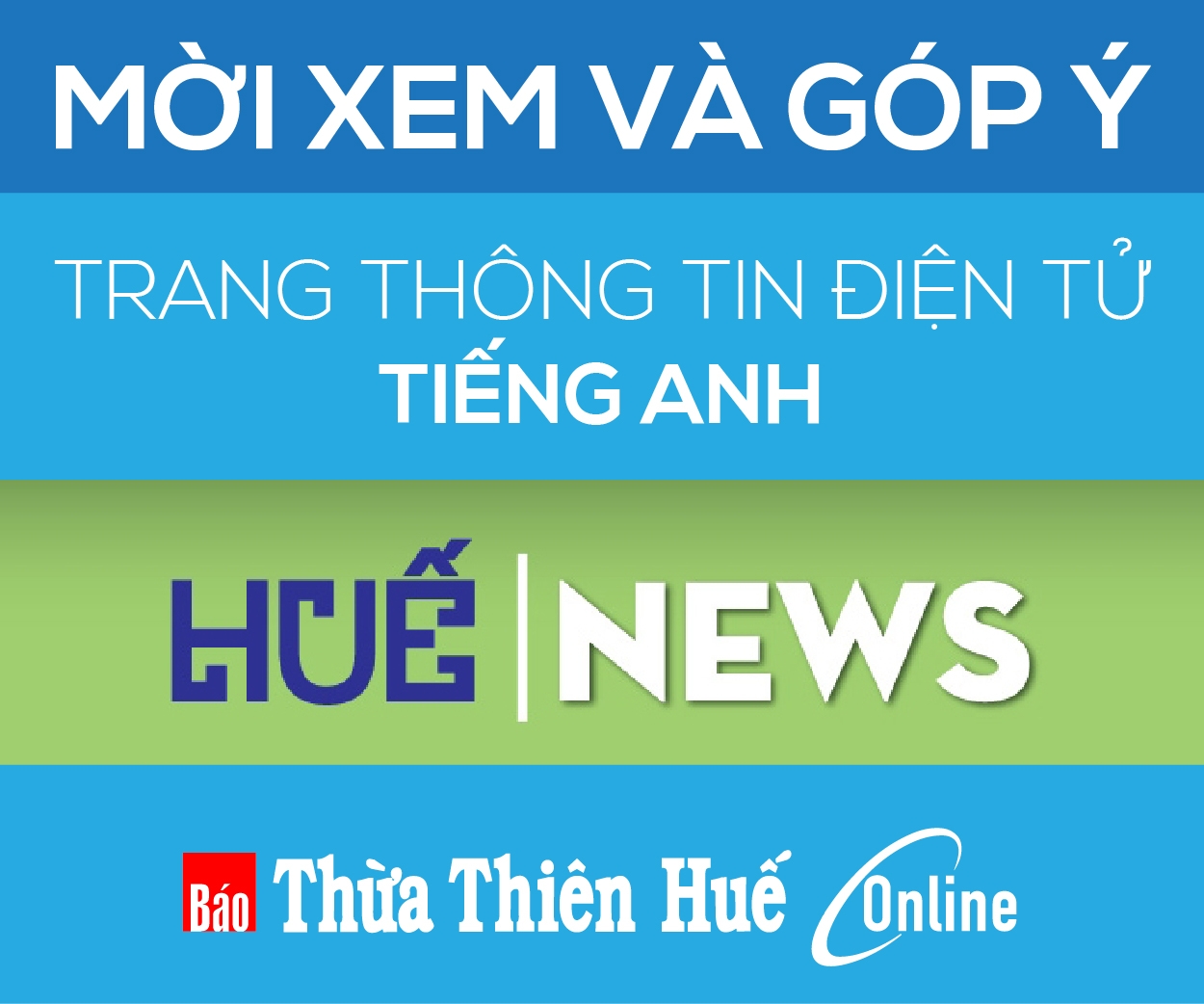 MỜI XEM VÀ GÓP Ý CHO TRANG HUE NEWS