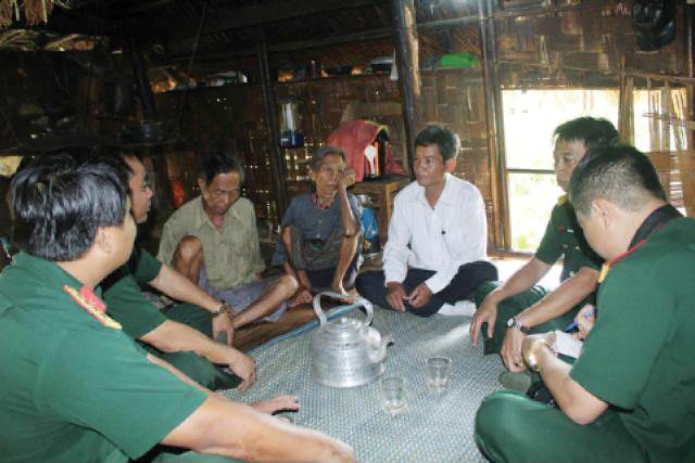 Chăm lo chính sách hậu phương quân đội