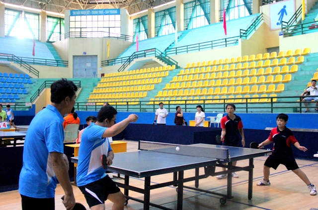 Hơn 120 VĐV tham gia hội thi Gia đình thể thao