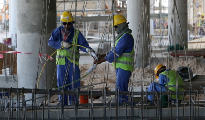 Lao động châu Á mắc kẹt tại Saudi do khủng hoảng