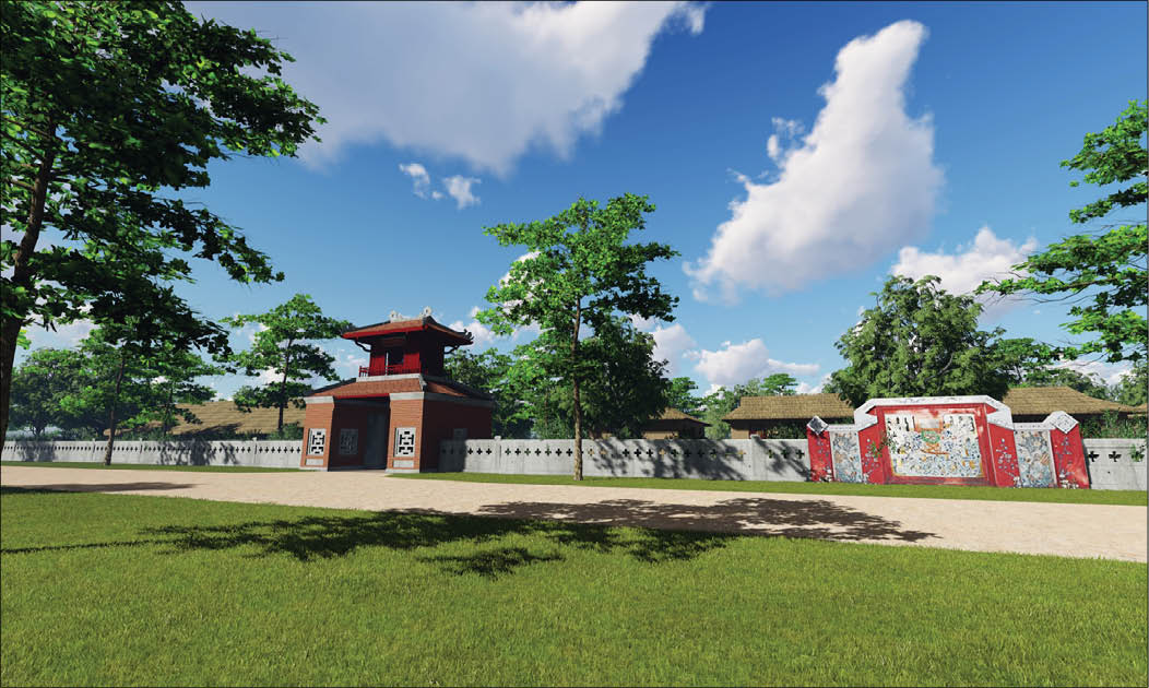 Hue relics through a 3D digitized map