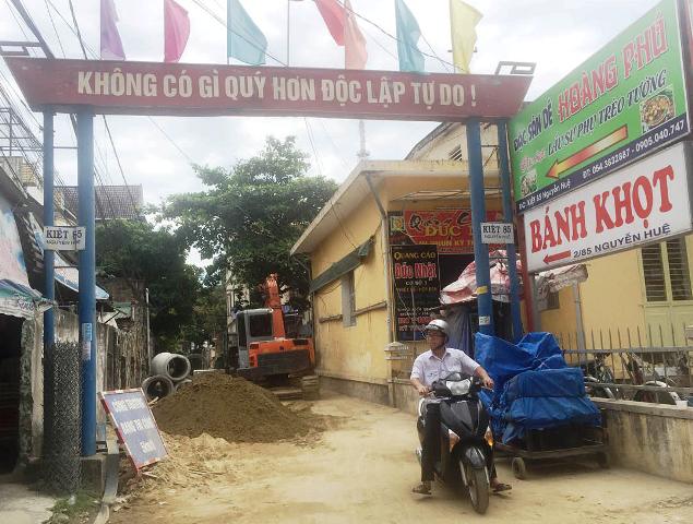 Kiệt 85 Nguyễn Huệ mong chờ điện chiếu sáng