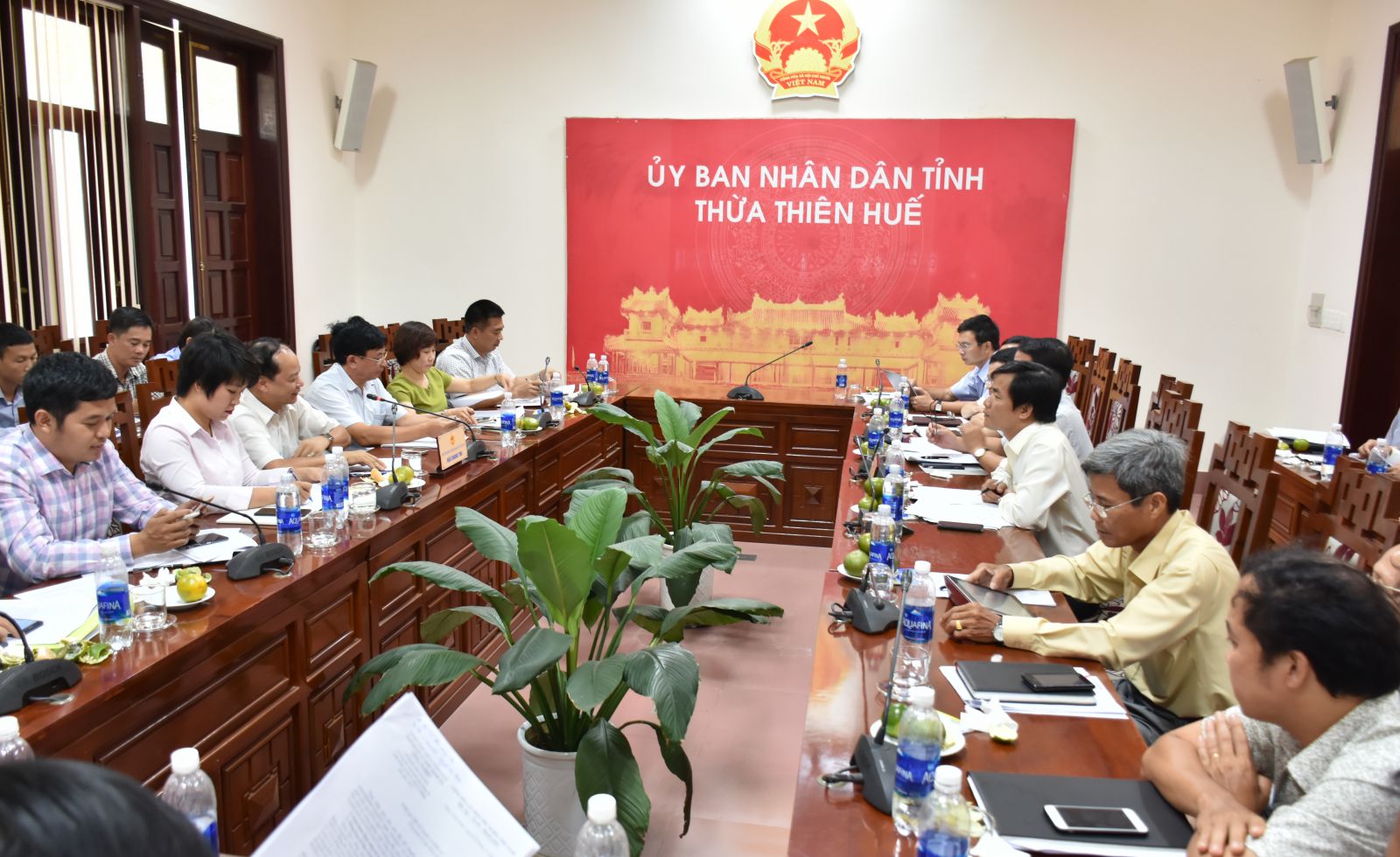 Delegation of Planning and Investment Ministry works with the province