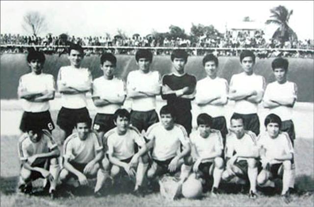 Ha noi - Hue - Sai Gon on the football field