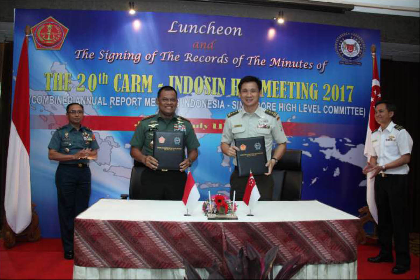Indonesia, Singapore hợp tác thúc đẩy hòa bình, an ninh và ổn định ASEAN