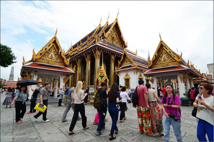 Khách du lịch đến Thái Lan tăng 5 trong 6 tháng đầu năm 2017