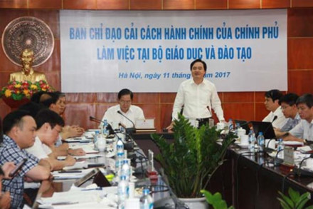 6 tháng đầu năm, Bộ GDĐT tinh giản 10 trường hợp biên chế