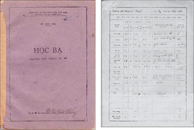 Chuyện học bạ lớp 7 của một giáo sư