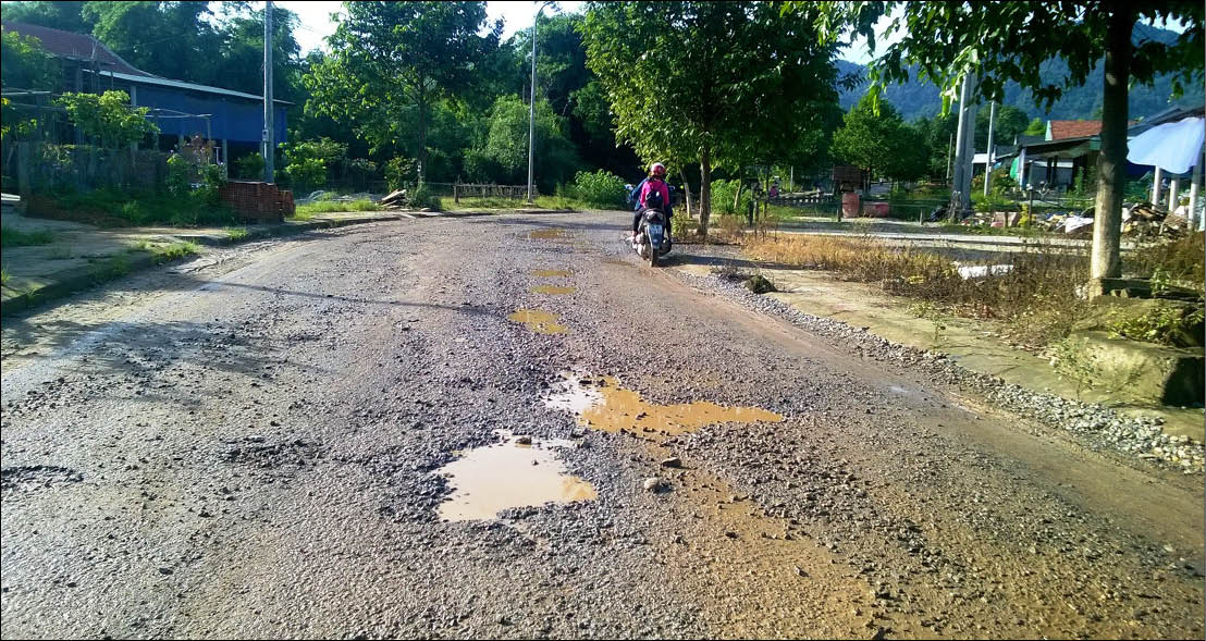 Đường Tả Trạch  ám bụi