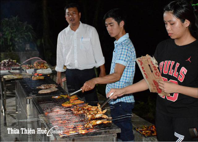 Sang trọng buffet trên đỉnh Bạch Mã