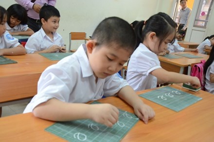 Dự thảo chương trình giáo dục tổng thể cấp Tiểu học Học sinh sẽ có ít tiết học hơn