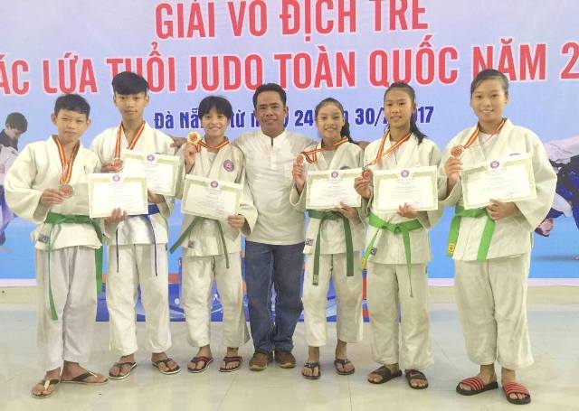 Huế giành 11 huy chương tại giải vô địch trẻ các lứa tuổi Judo toàn quốc