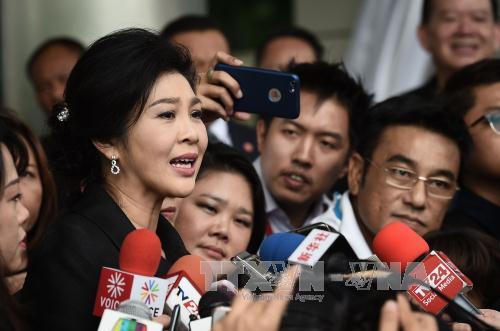 Cựu Thủ tướng Thái Lan Yingluck tiếp tục tuyên bố vô tội