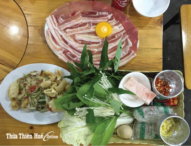 Lao cuisine in Hue