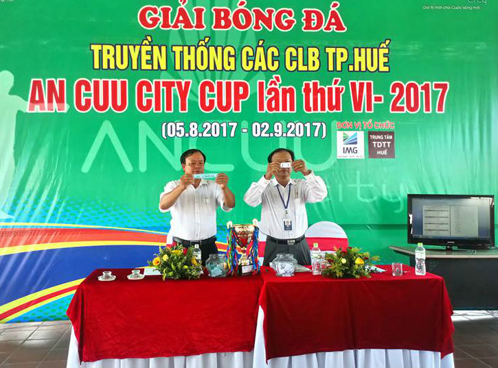 32 đội tham gia Giải Bóng đá tranh cúp An Cựu city