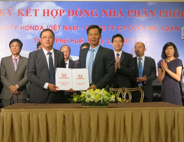 Honda Vietnam expands car market in Hue
