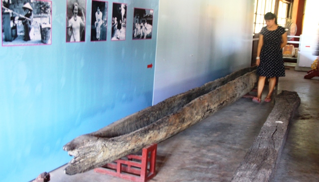Dug-out canoe - a precious artifact