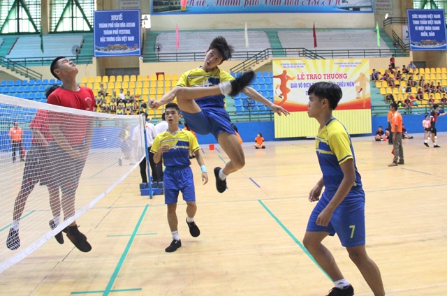 Khởi tranh giải vô địch đá cầu trẻ và thiếu niên toàn quốc