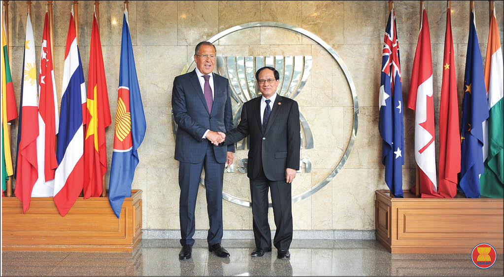 Ngoại trưởng Nga cam kết tăng cường quan hệ đối tác với ASEAN