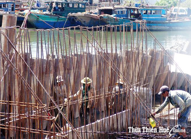 Ngóng chờ Cảng cá Thuận An mới