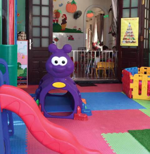 Trẻ thiệt thòi khi trường mầm non ít