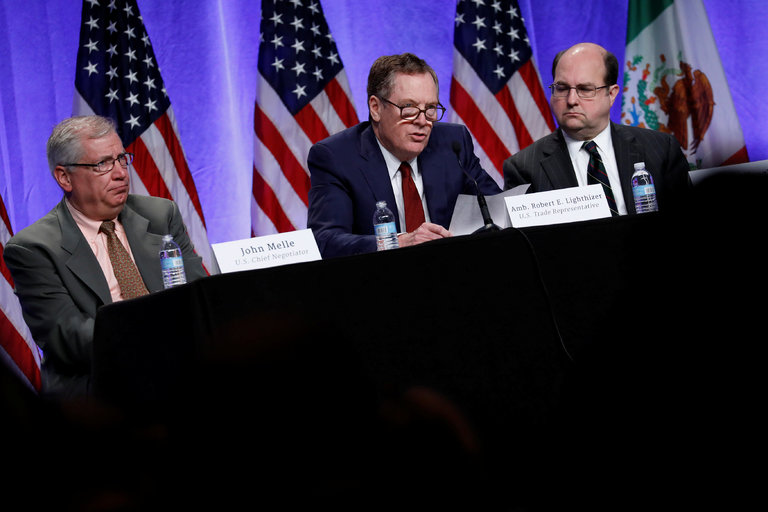 Mexico, Mỹ đồng ý tiếp tục đàm phán về NAFTA