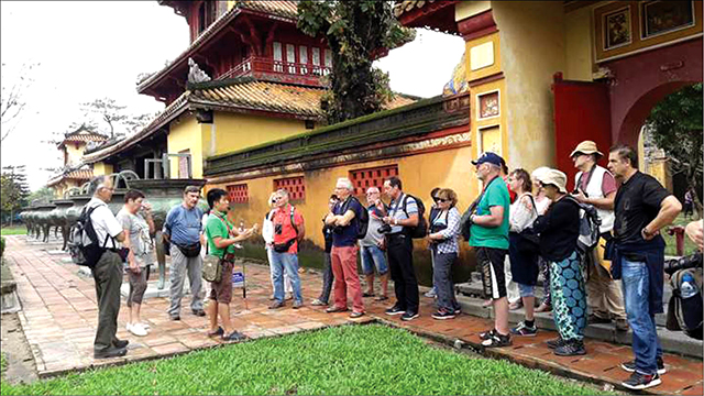 The same ticket price to visit the Imperial Citadel of Hue