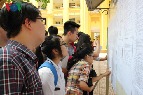 Dự thảo phương án thi THPT 2018 Nên giữ ổn định như năm 2017