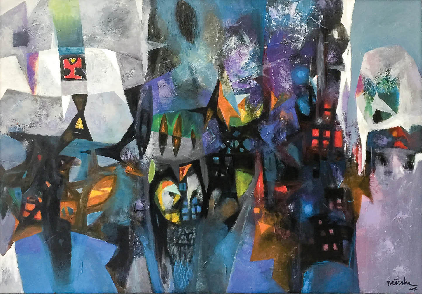 Southern Central - Central highland exhibition of Fine Art 2017 Different shades
