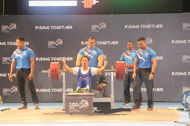 ASEAN Para Games Được mùa vàng , Việt Nam vươn lên top 3 toàn đoàn