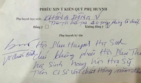 Thứ trưởng Bộ GD-ĐT Không nên bỏ Ban đại diện cha mẹ học sinh