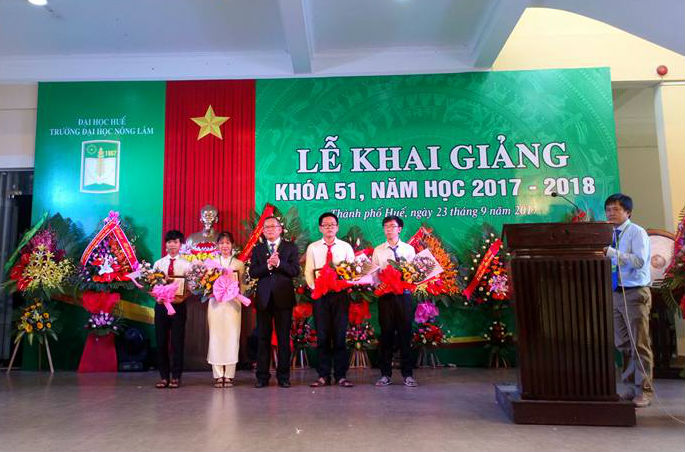 Trường ĐH Nông lâm đón 1 340 sinh viên nhập học