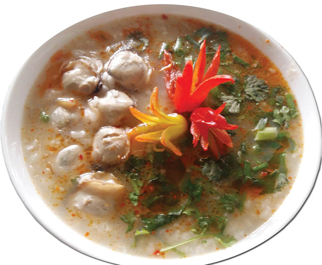 Tam Giang clam congee