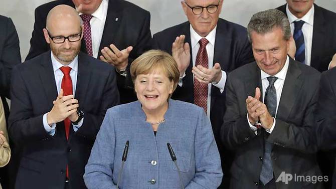Bà Merkel tái đắc cử Thủ tướng Đức nhiệm kỳ 4