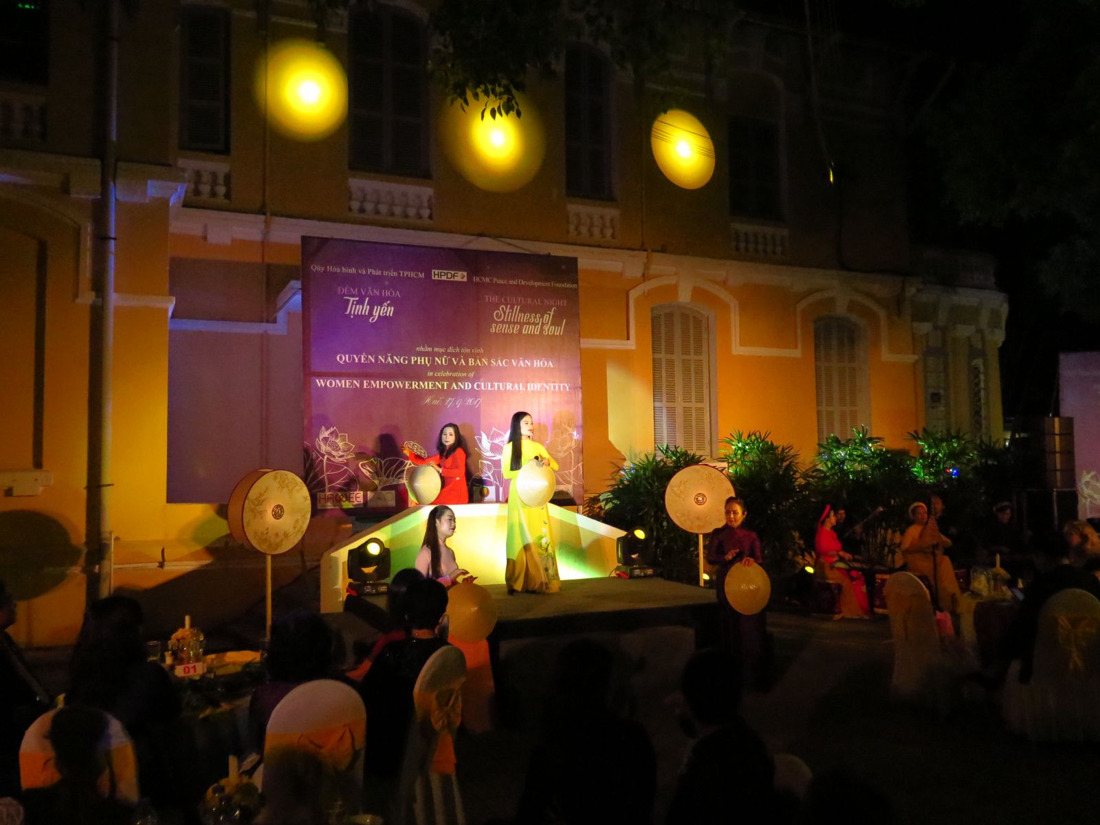 The cultural night “Stillness of Sense and Soul-Women Empowerment and Cultural Identity”
