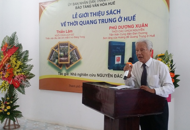 Ra mắt hai cuốn sách mới của nhà nghiên cứu Nguyễn Đắc Xuân