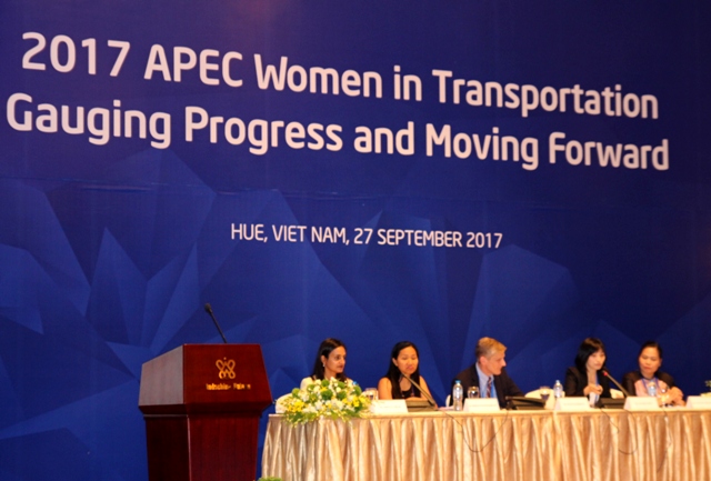 Encouraging women to participate in transportation