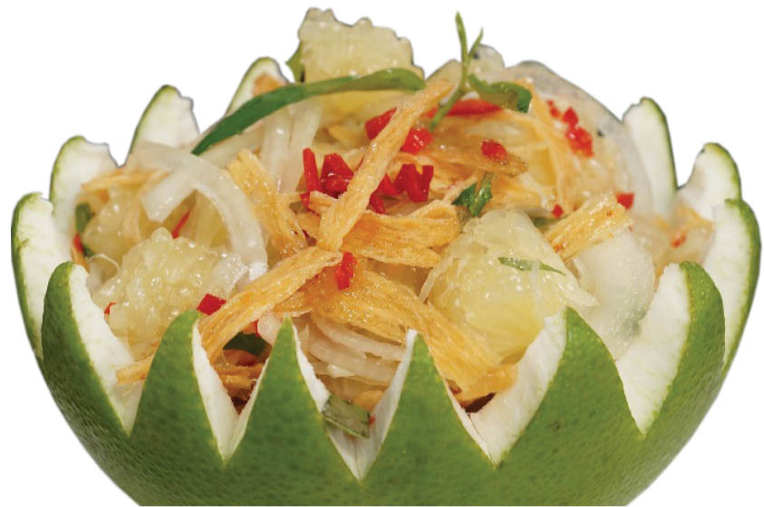 Thanh tra grapefruit in early Autumn